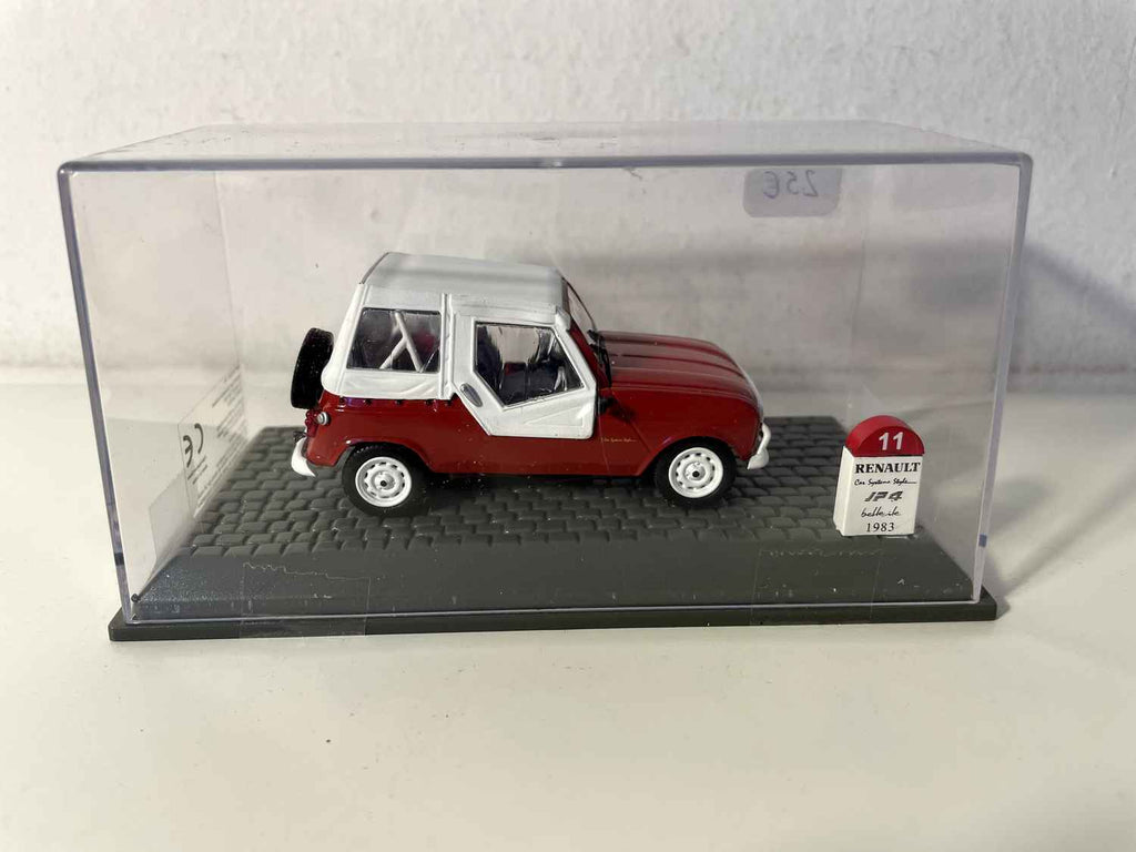 Renault Car Système Style JP4 Belle-Ile rouge et capote blanche de 1983