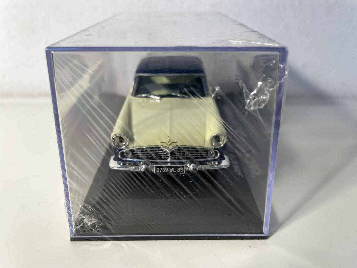 SIMCA Vedette Chambord beige y azul oscuro