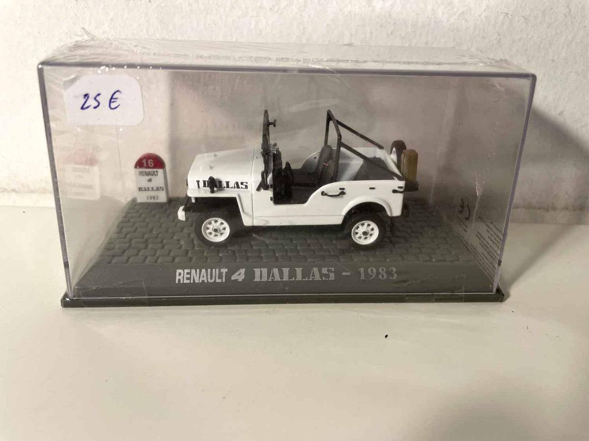 Renault 4 Dallas blanco de 1983