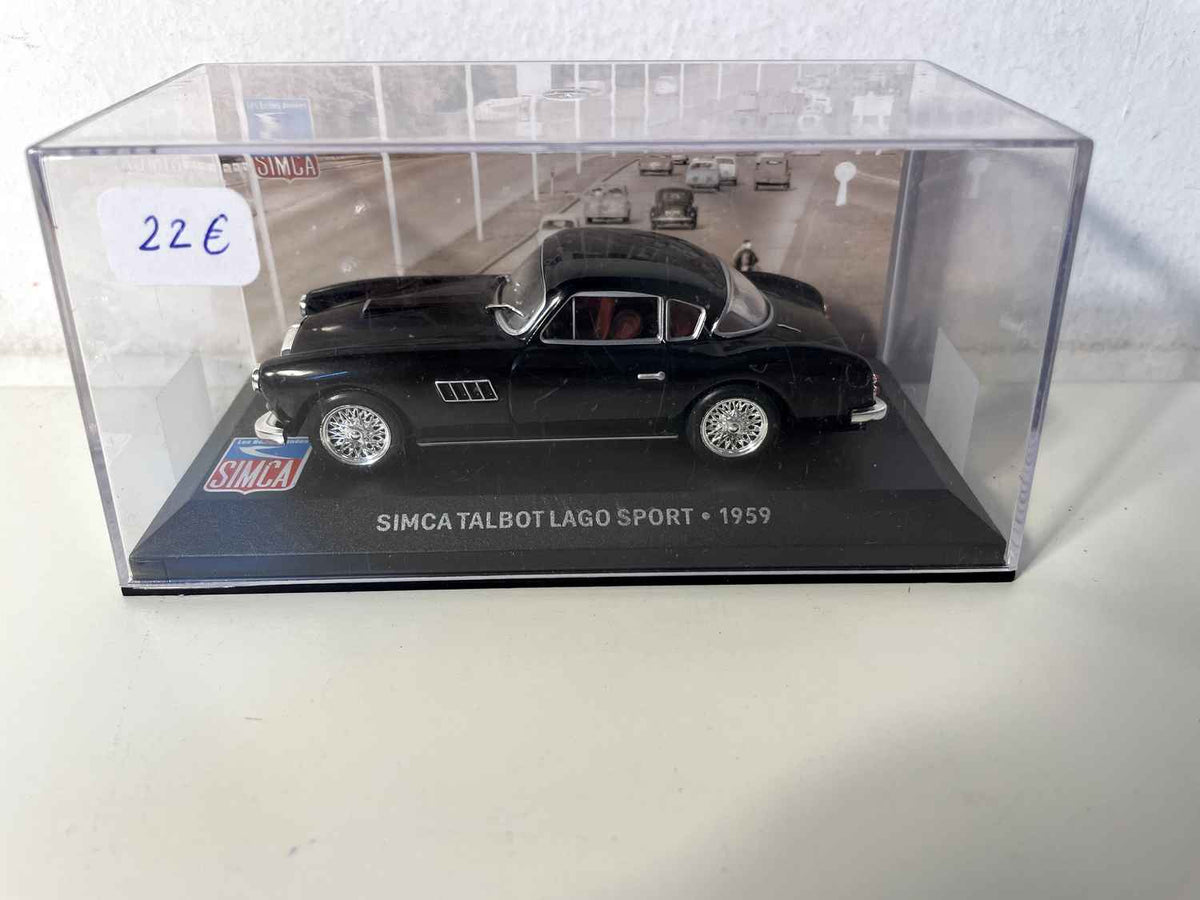 SIMCA TALBOT LAGO deportivo negro de 1959