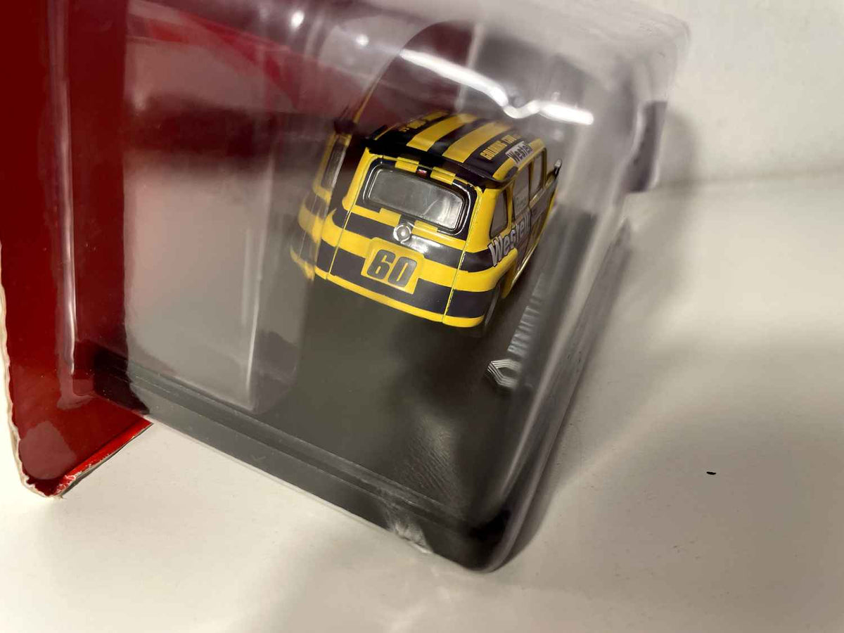 Renault 4 Peter Goldringgelb und schwarze Streifen