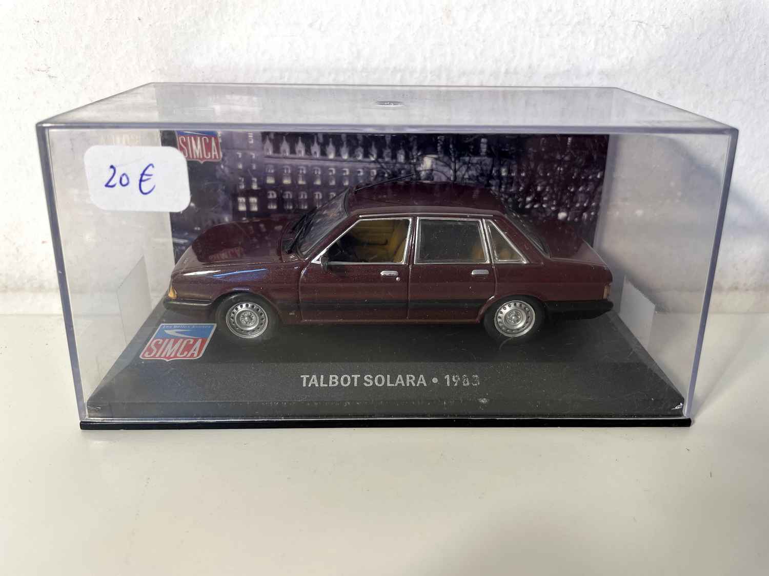 TALBOT solara burgundy from 1983