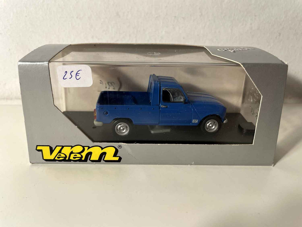 Renault 4L pick-up bleue - Vérem référence V3016