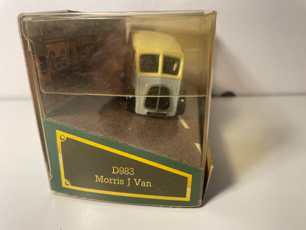 Morris J Van bloo an giel mat Walls Glace Reklamm - CORGI Classic Models Referenz D983
