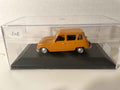 Renault 4L naranja (coche con base)