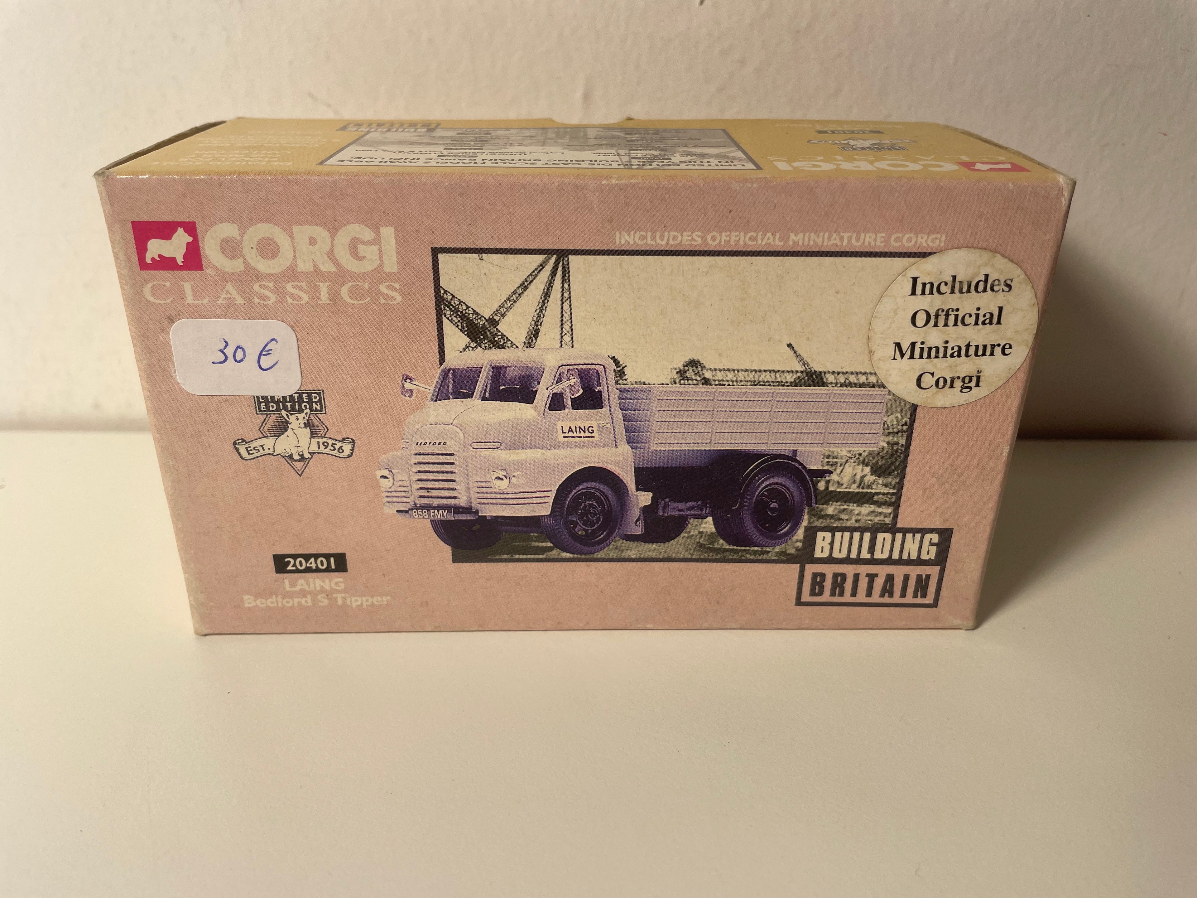Bedford S Tipper Laing Grey Truck - CORGI Classics reference 20401