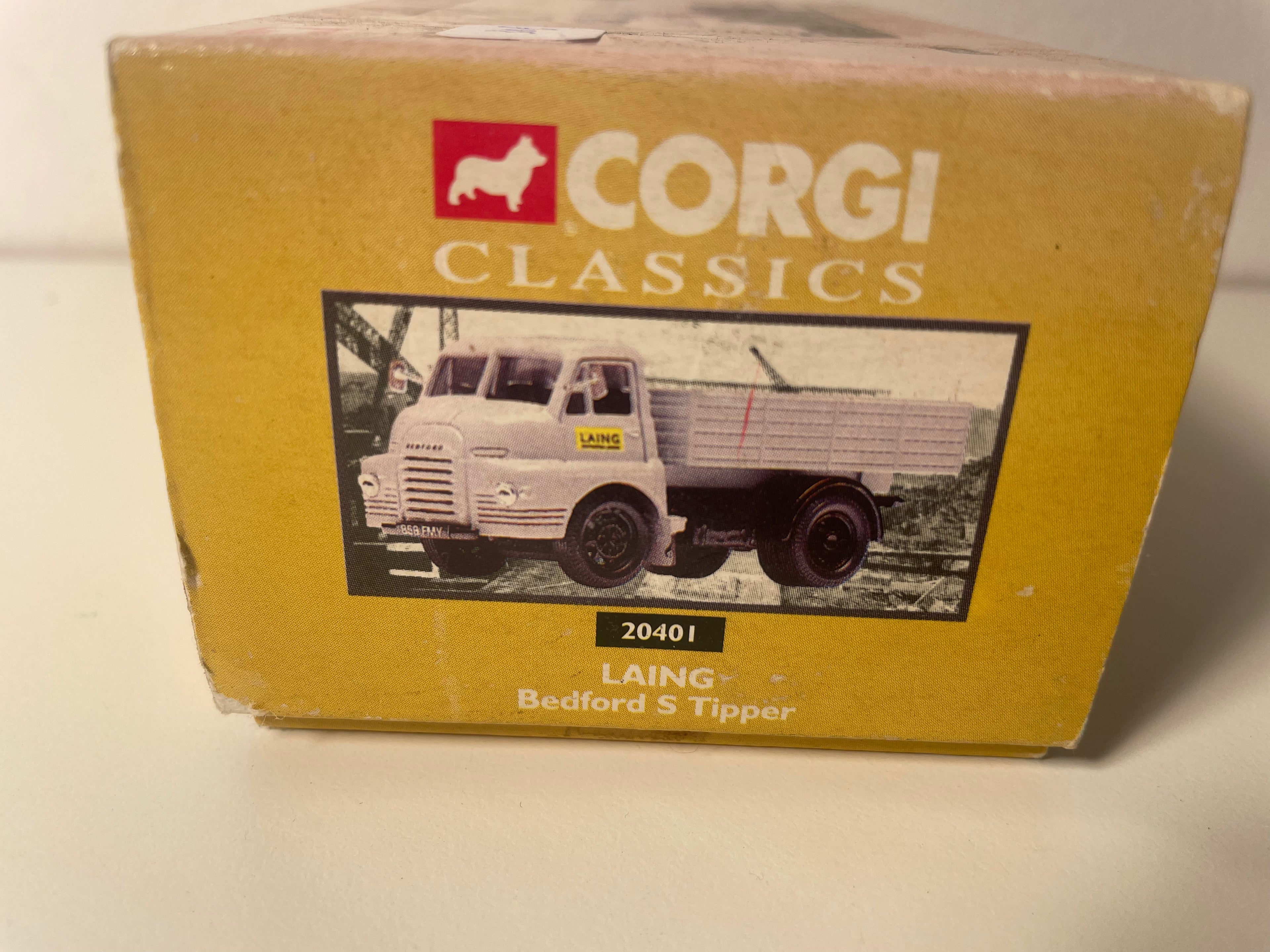 Bedford S Tipper Laing Grey Truck - CORGI Classics reference 20401