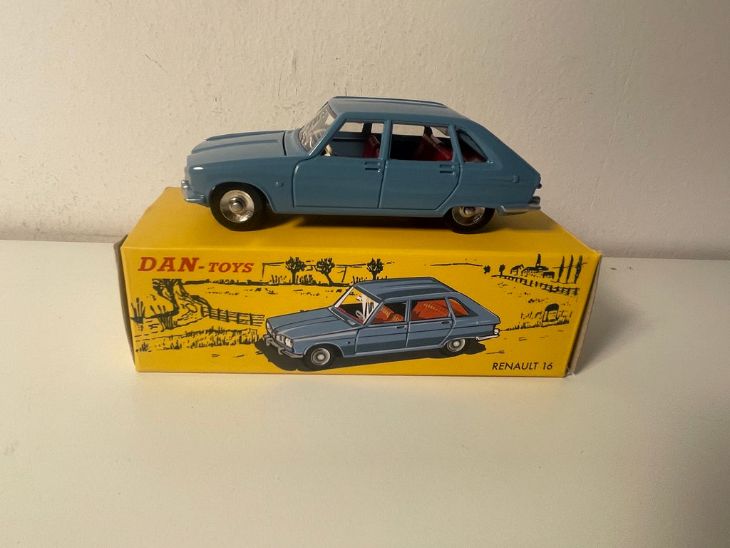 Renault 16 blau - DAN-TOYS Referenz DAN-086 (Editions Atlas)