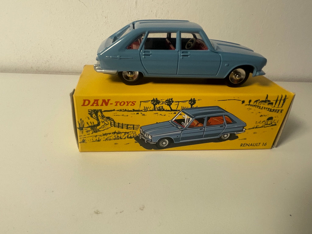 Renault 16 blau - DAN-TOYS Referenz DAN-086 (Editions Atlas)