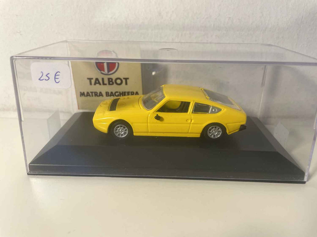 Gele Talbot Matra Bagheera uit 1973 (Norev)