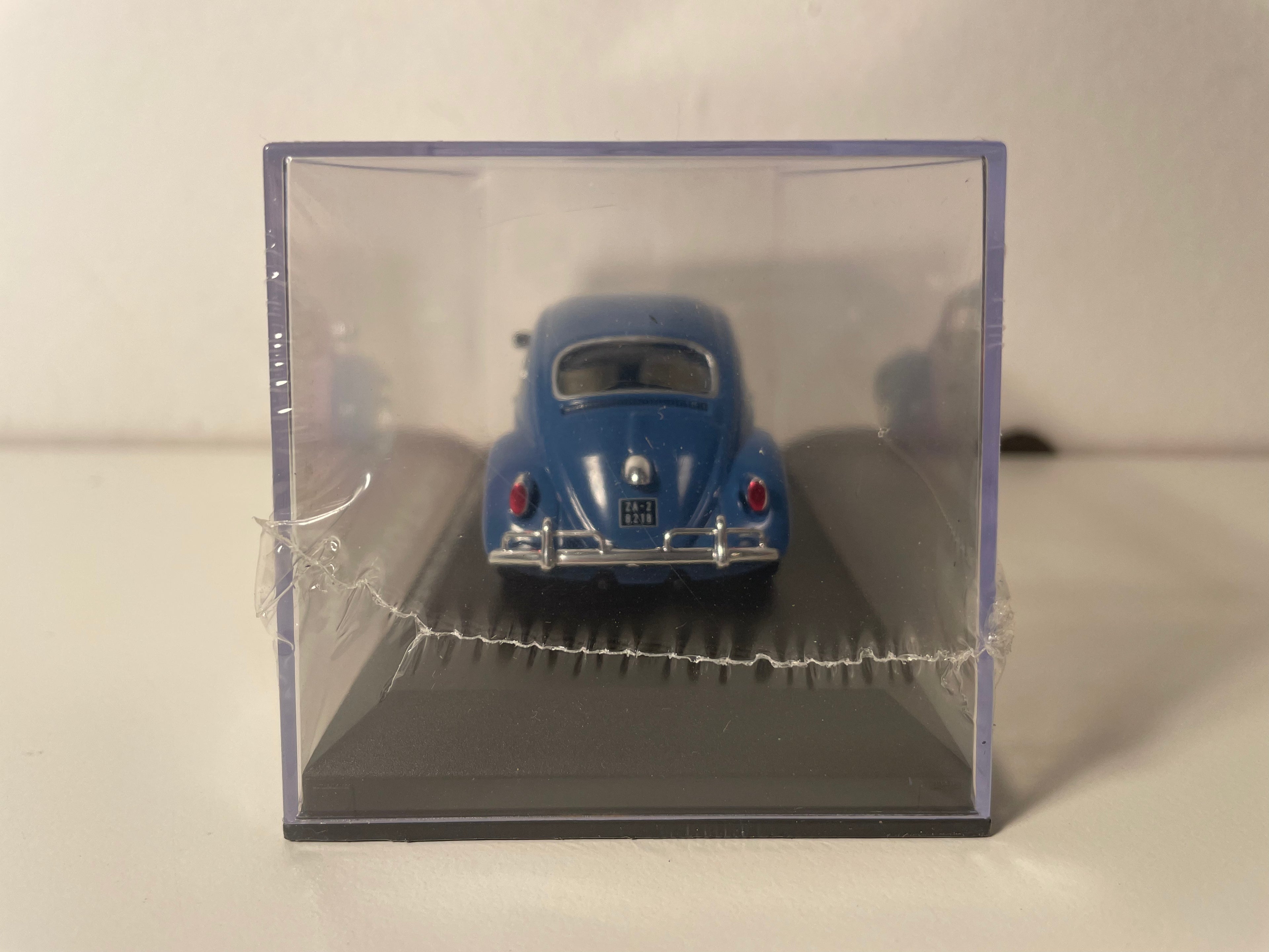 Blaue Volkswagen Käfer