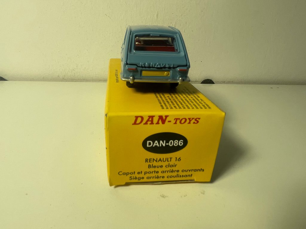 Renault 16 blau - DAN-TOYS Referenz DAN-086 (Editions Atlas)