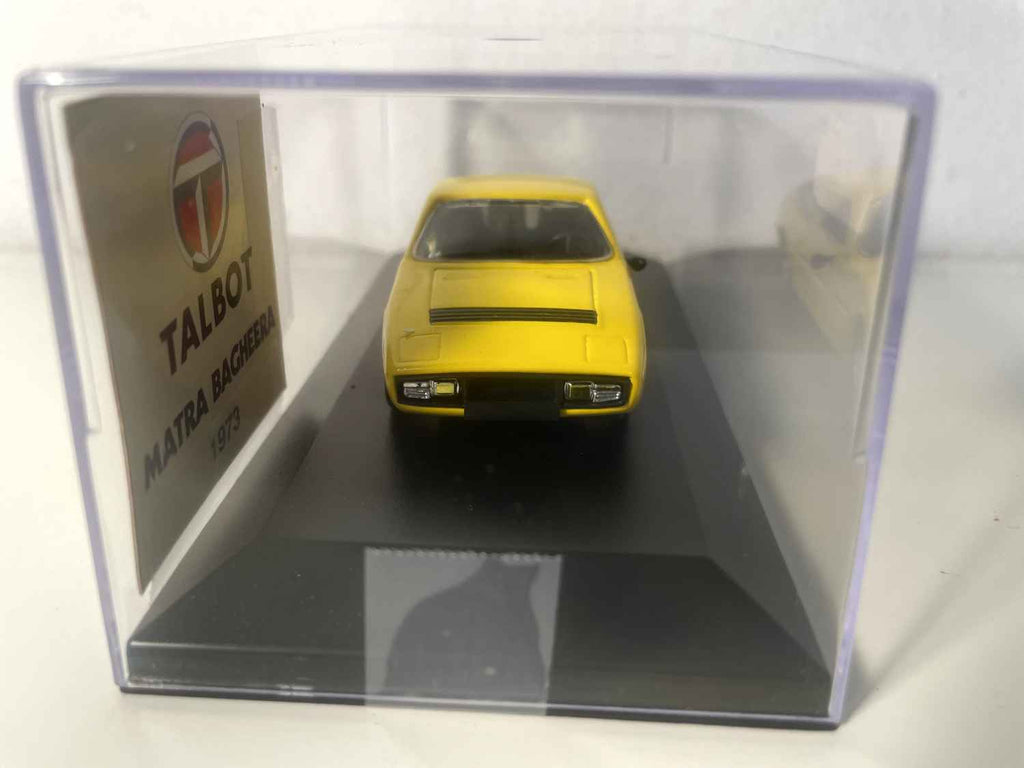 Gele Talbot Matra Bagheera uit 1973 (Norev)