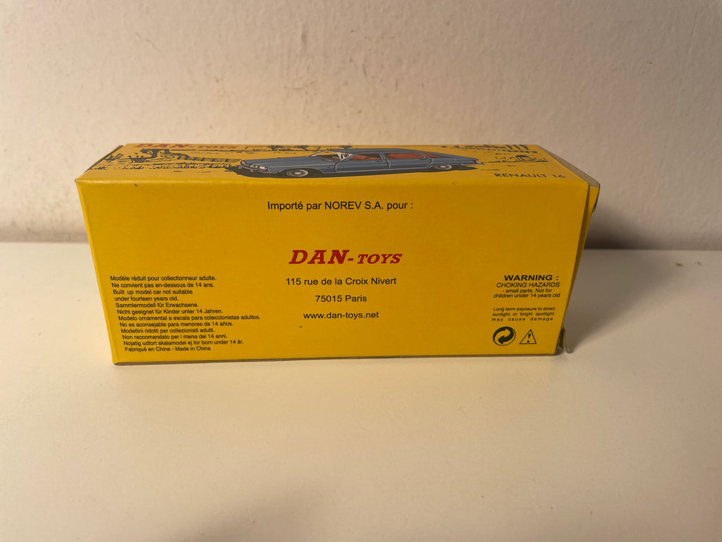 Renault 16 blau - DAN-TOYS Referenz DAN-086 (Editions Atlas)