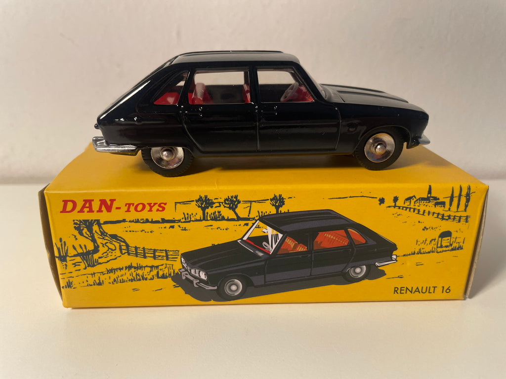 Renault 16 schwarz - DAN-TOYS Referenz DAN-090 (Editions Atlas)