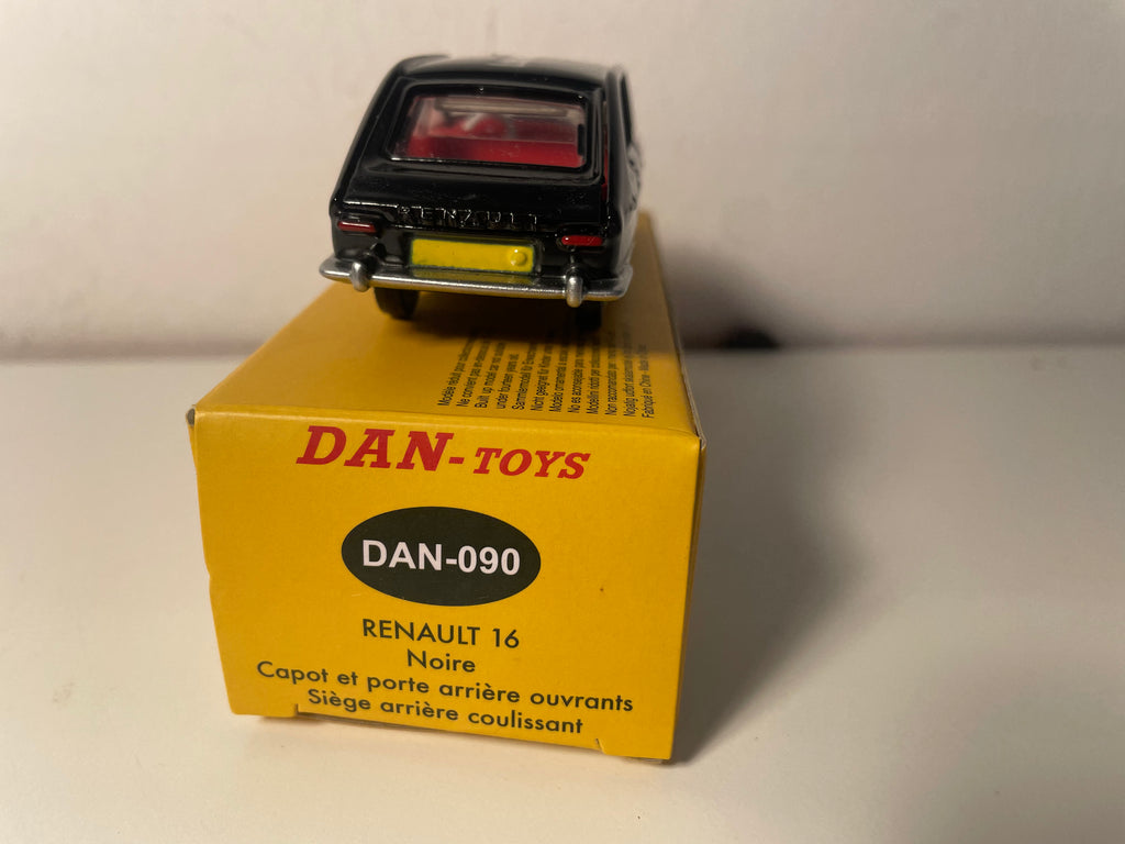 Renault 16 schwarz - DAN-TOYS Referenz DAN-090 (Editions Atlas)