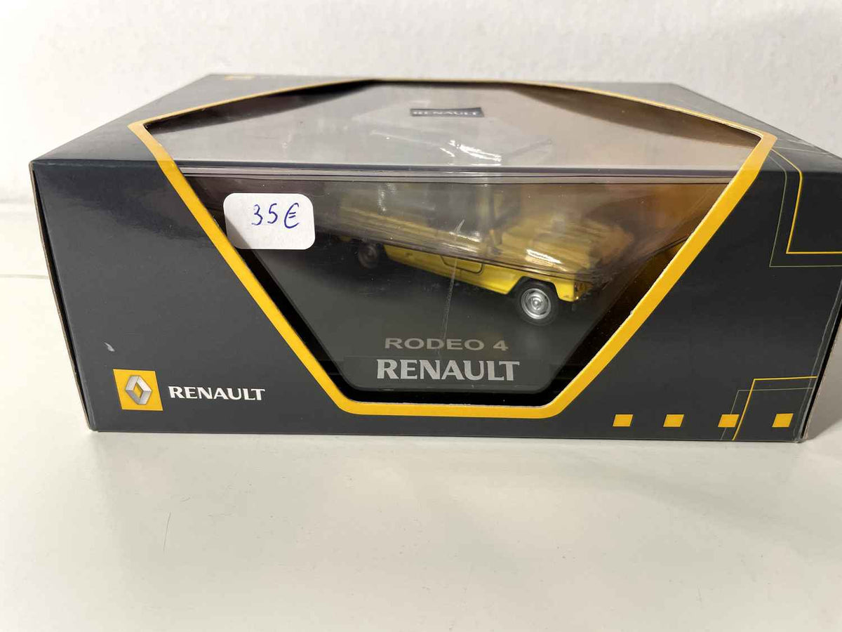 Renault Rodéo 4 giel - Norev (rechteckige Këscht)