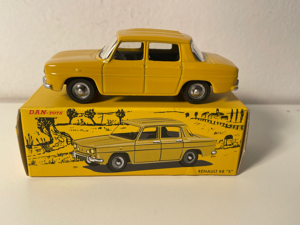 Renault 8S gelb-orange - DAN-TOYS Referenz DAN-044 (Atlas Editionen)