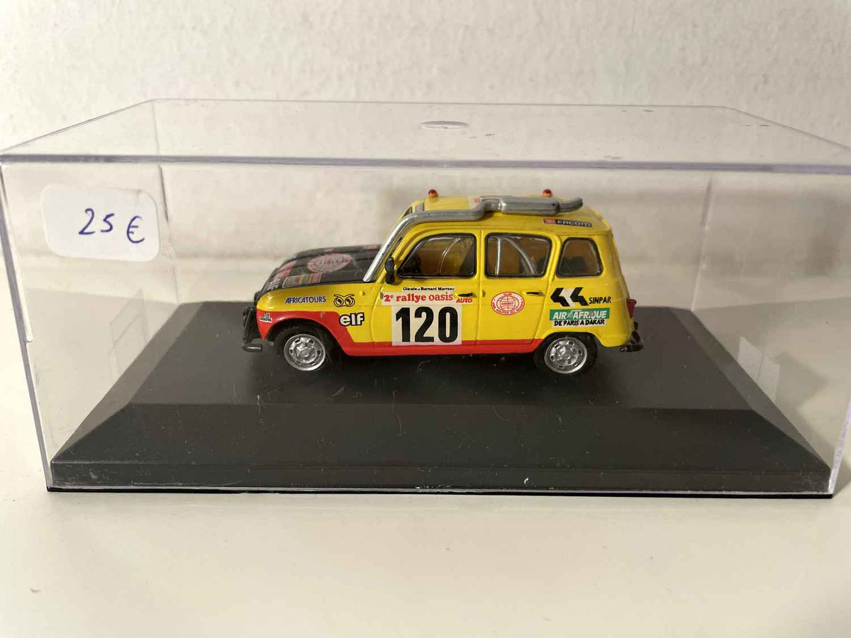 Renault 4L Sinpar jaune et noire numéro 120 - Paris-Dakar de 1980 (2ème édition)