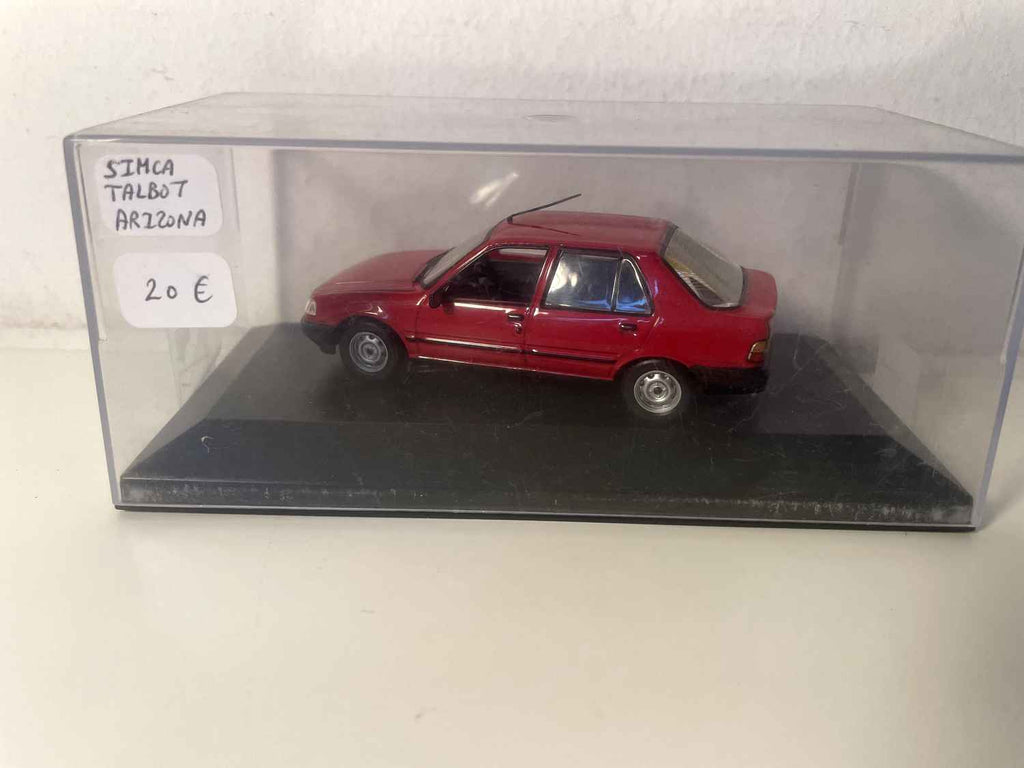 Simca Talbot Arizona rouge (boite plexi)