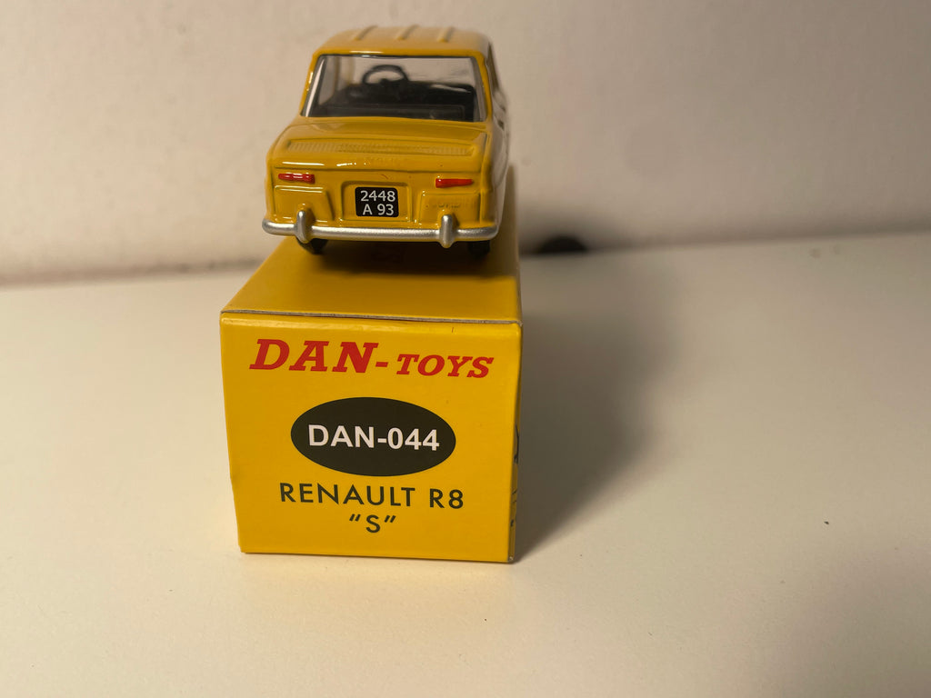 Renault 8S gelb-orange - DAN-TOYS Referenz DAN-044 (Atlas Editionen)