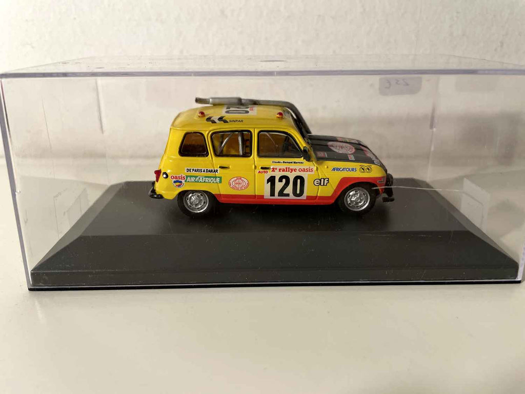 Renault 4L Sinpar jaune et noire numéro 120 - Paris-Dakar de 1980 (2ème édition)