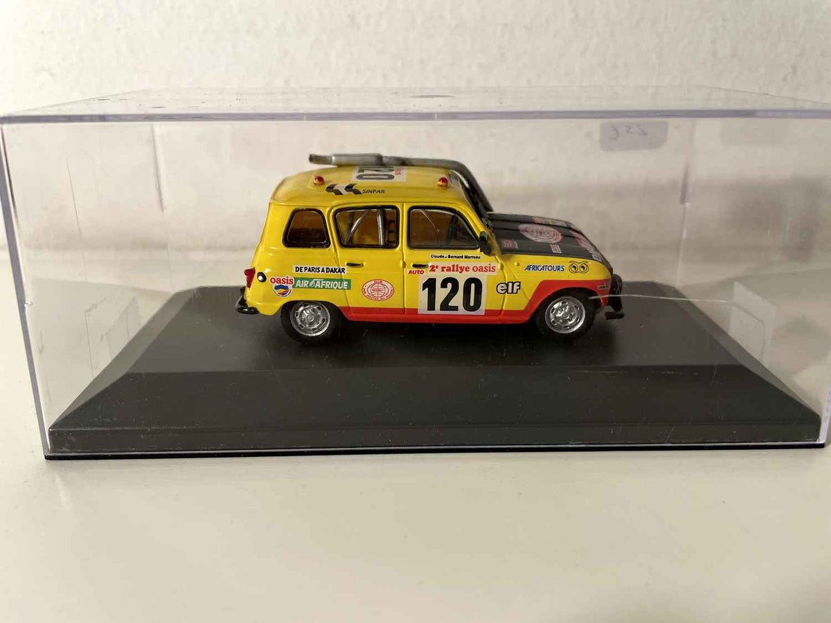 Renault 4L Sinpar jaune et noire numéro 120 - Paris-Dakar de 1980 (2ème édition)