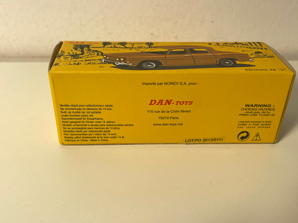 Renault 8S braun DAN-TOYS Referenz DAN-045 (Editions Atlas)