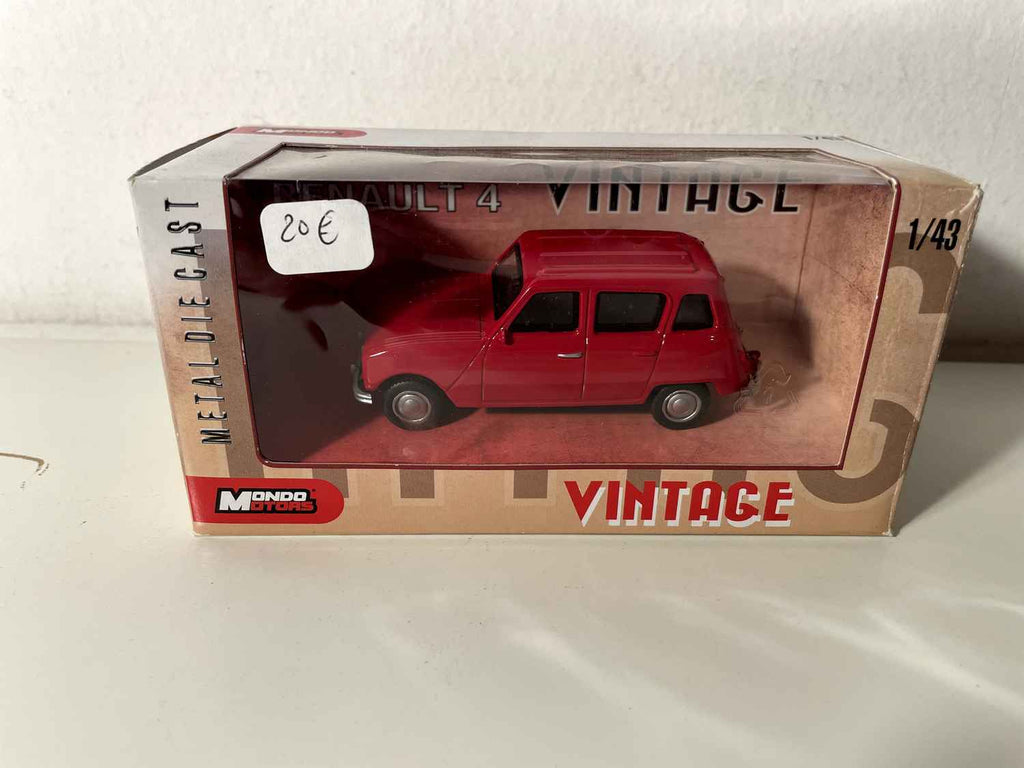 Renault 4L rojo - Mondo Motors Vintage