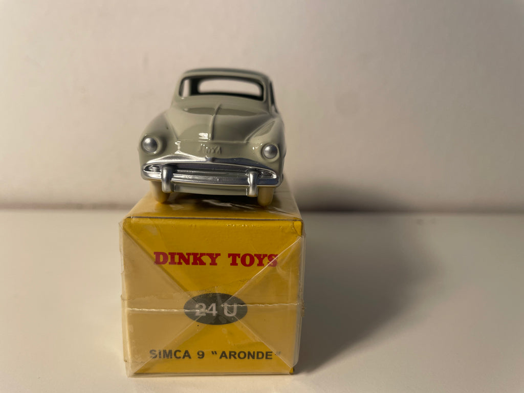 Simca 9 Aronde gris con techo verde - Dinky-Toys (Ediciones Atlas) - N°24 U