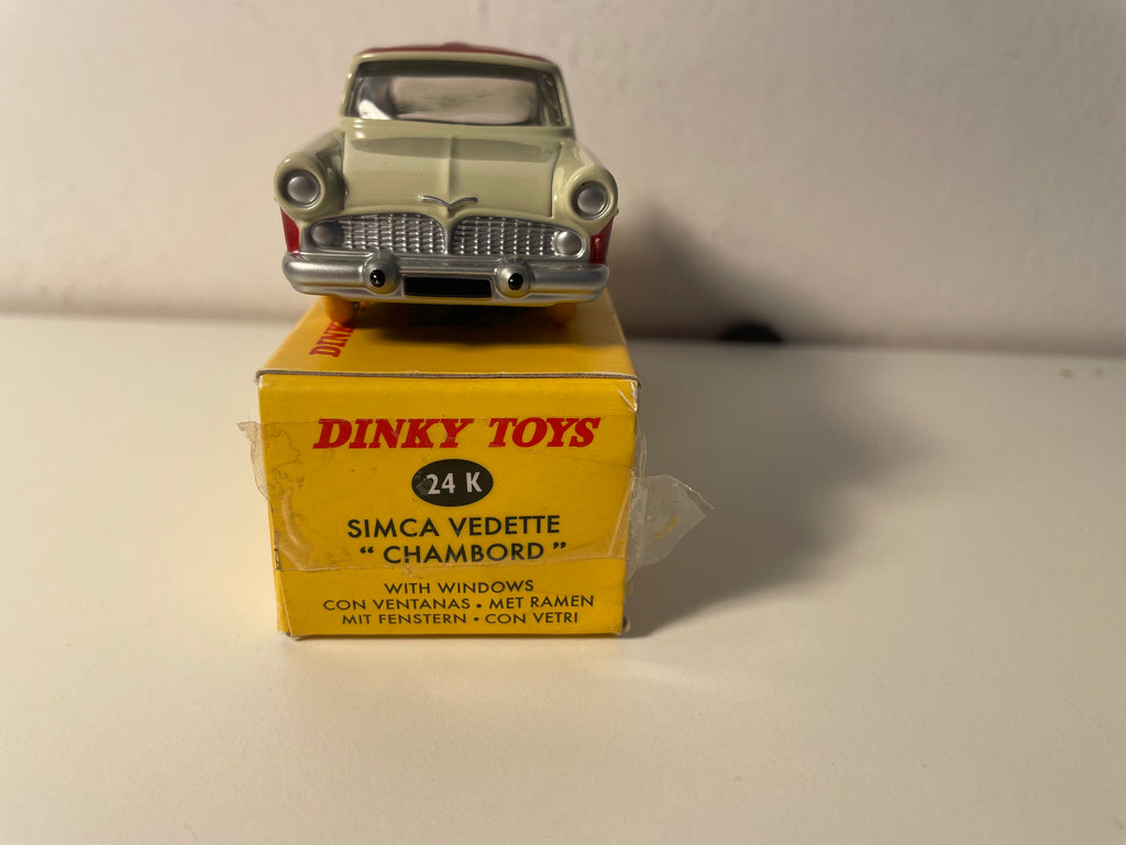 Simca Vedette Chambord - Dinky-Toys (Editions Atlas) - N°24 K (con pneumatici gialli)