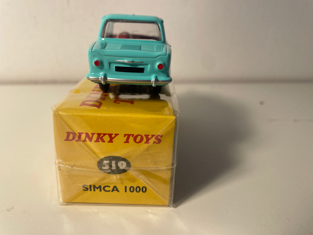 Simca 1000 azul pálido - DINKY-TOYS (Ediciones Atlas) - N°519