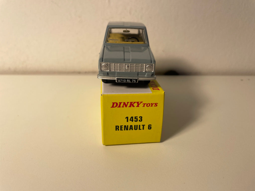 Renault 6 cinza - Dinky-Toys (Editions Atlas) - N°1453