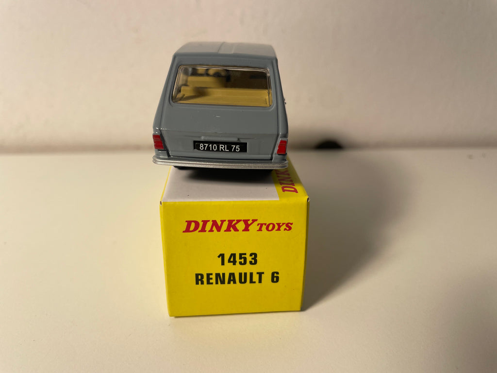 Renault 6 cinza - Dinky-Toys (Editions Atlas) - N°1453