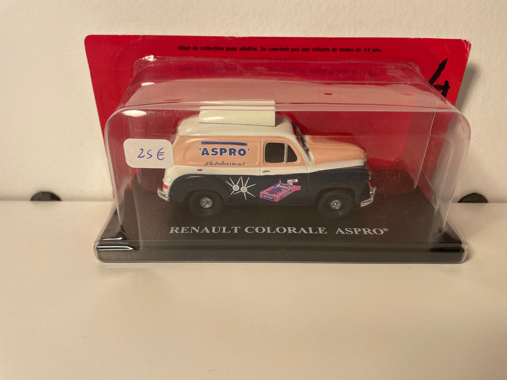 Renault Colorale ASPRO blo, rose a wäiss