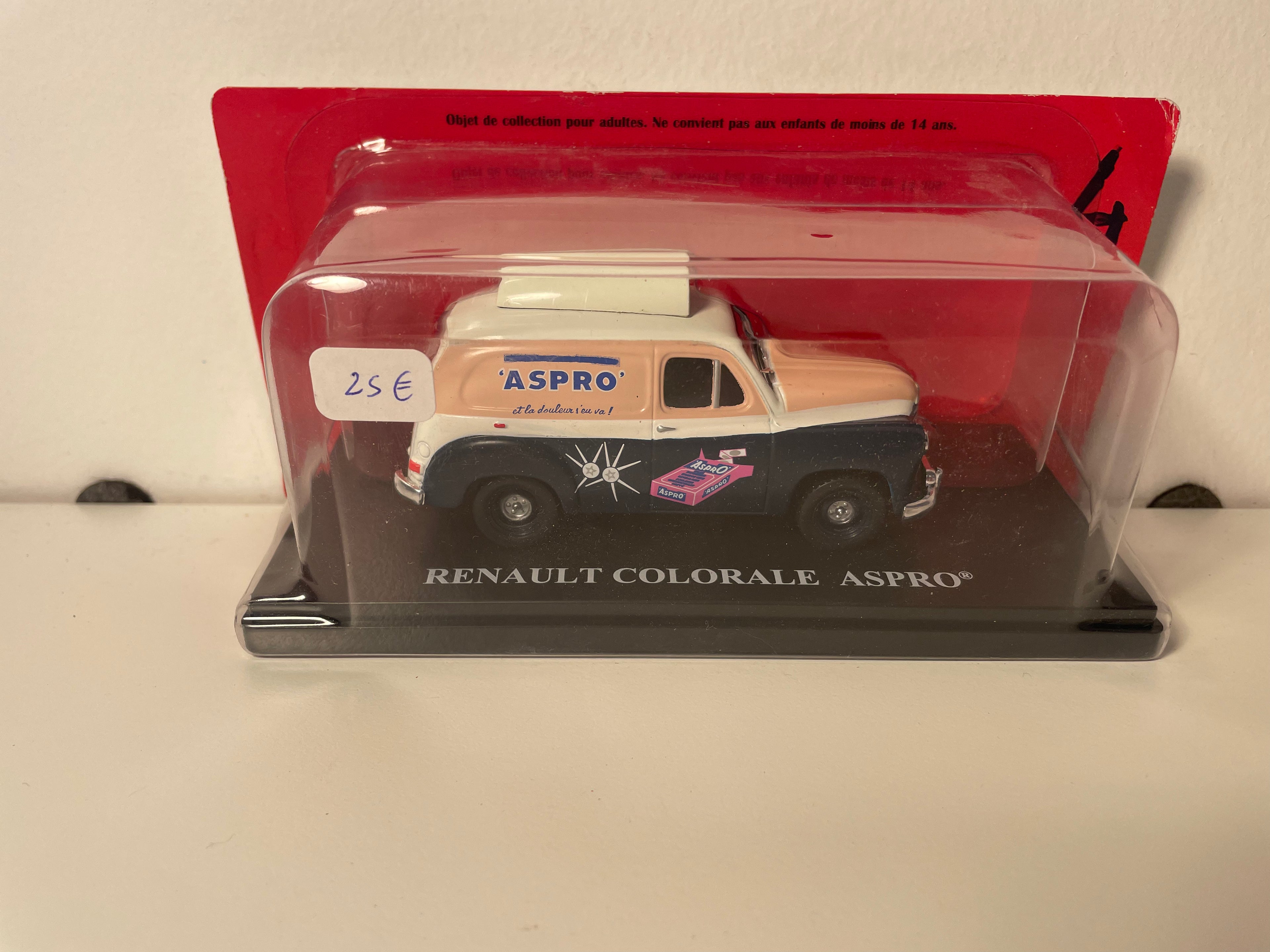 Renault Colorale ASPRO blo, rose a wäiss