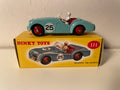 Triumph TR2 Sports blu chiaro numero 25 Dinky-Toys (edizioni Atlas) - N°111