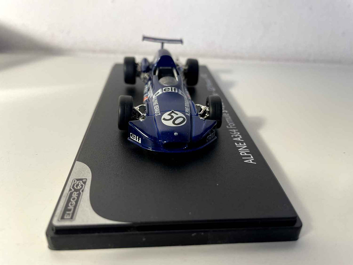 Renault Alpine A364 bleue numéro 50 - Formule 3 - Grand prix de Monaco de 1972 (Eligor)