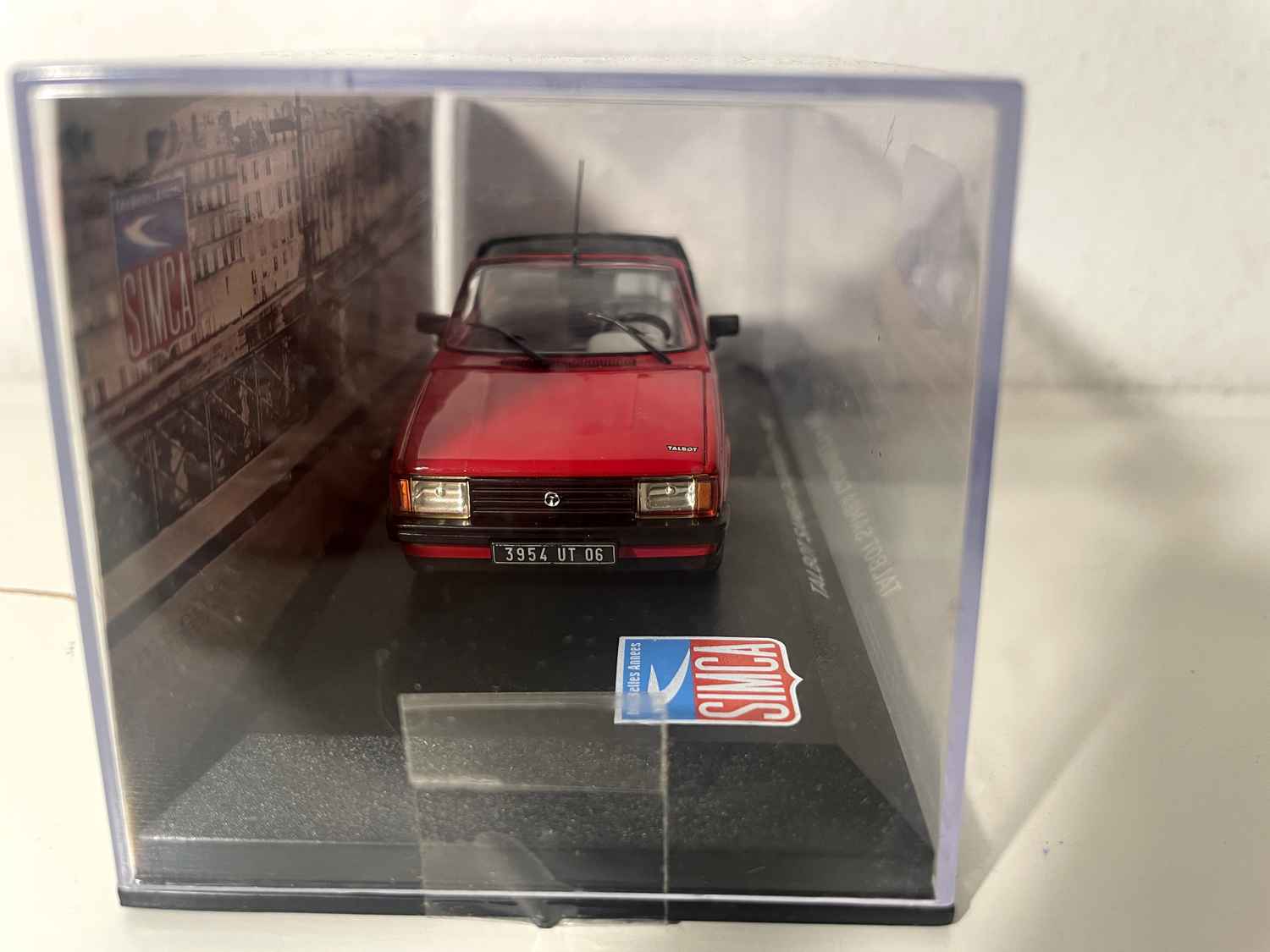 Talbot Samba convertible rojo de 1983