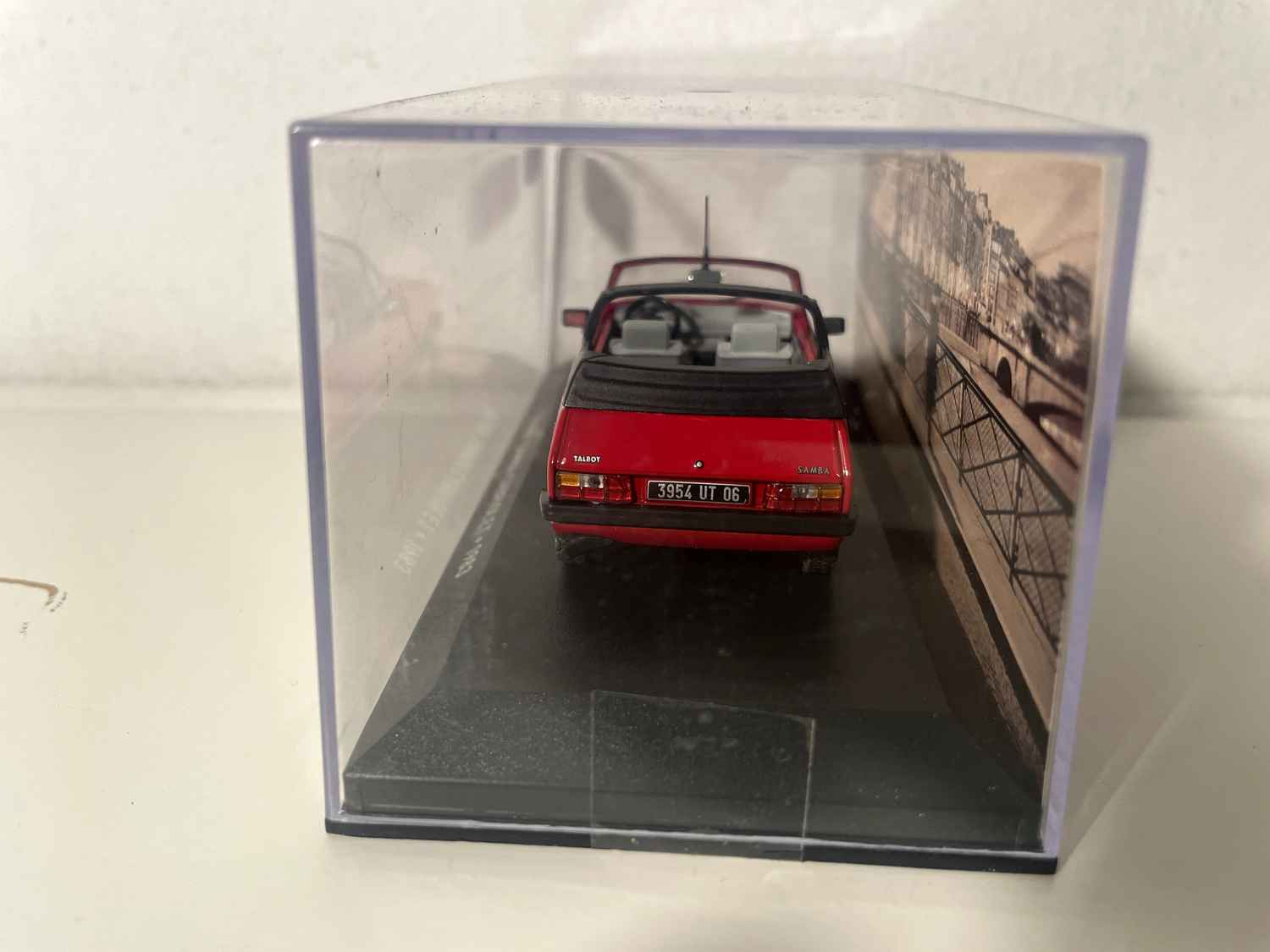 Talbot Samba convertible rojo de 1983