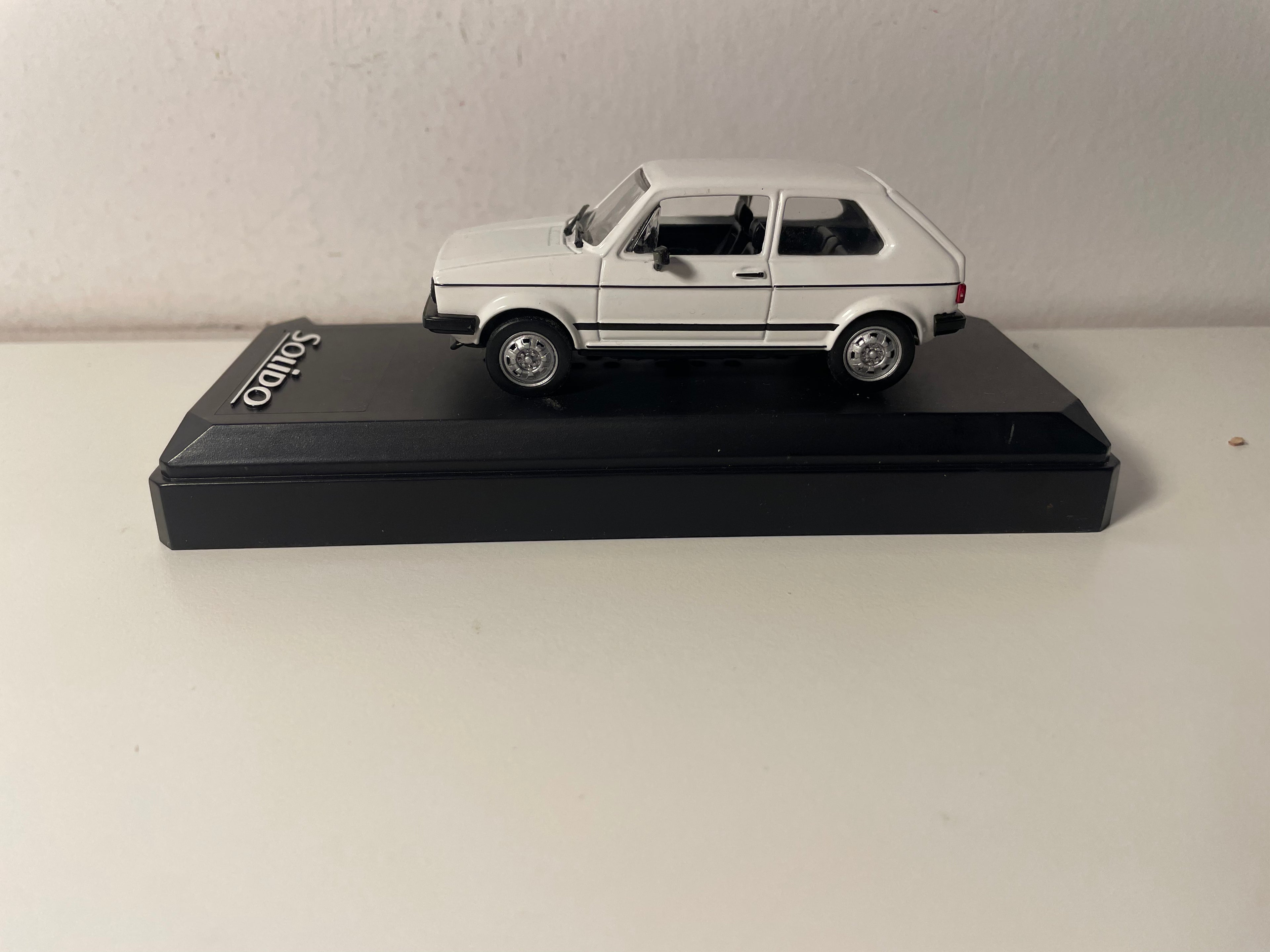 1974 Weiße Volkswagen Golf 1 - Solido Referenz 1849