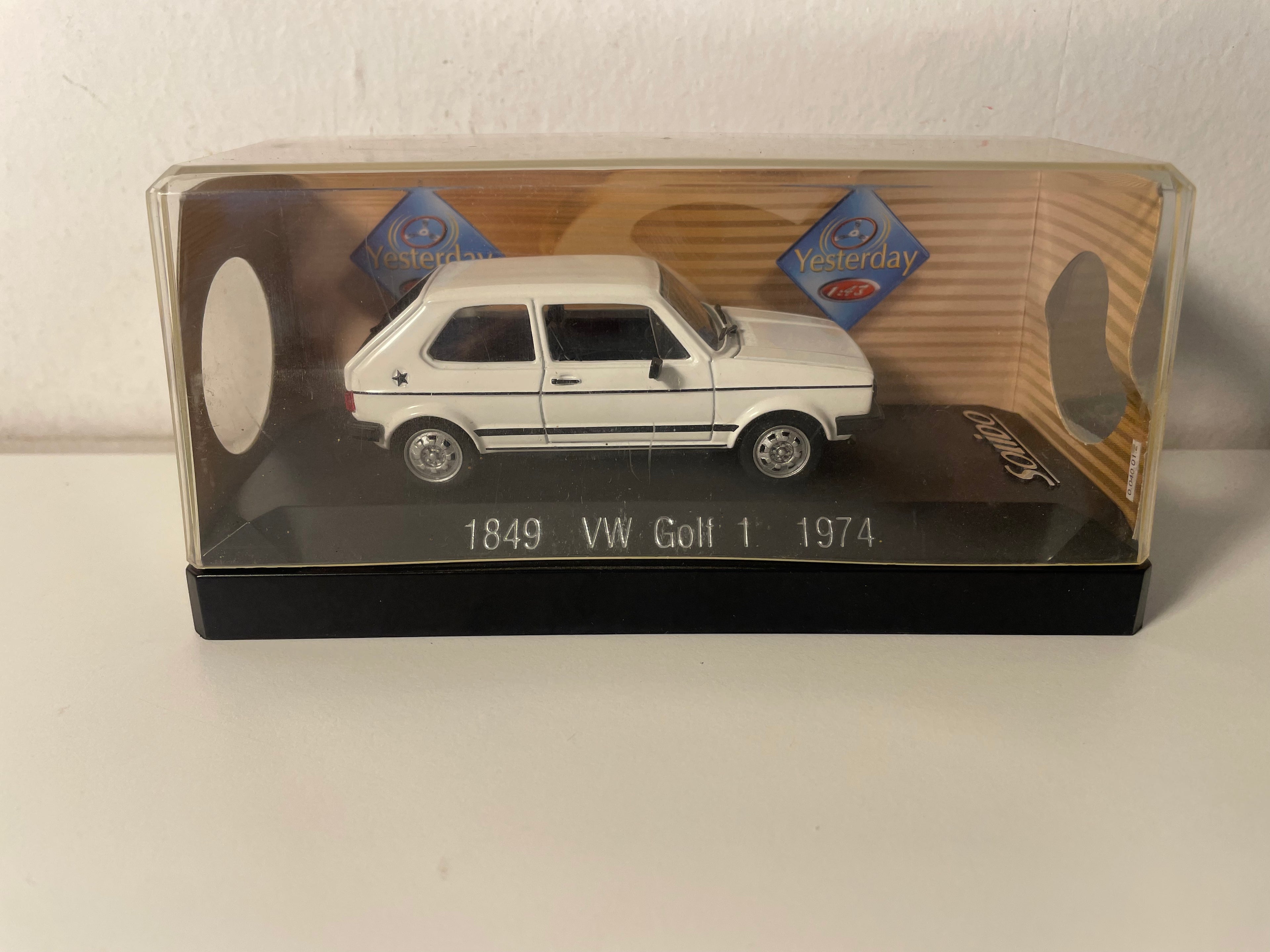1974 Weiße Volkswagen Golf 1 - Solido Referenz 1849