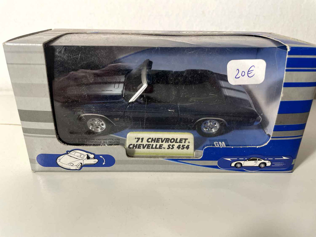 Chevrolet Chevelle SS 454 Azul e Branco