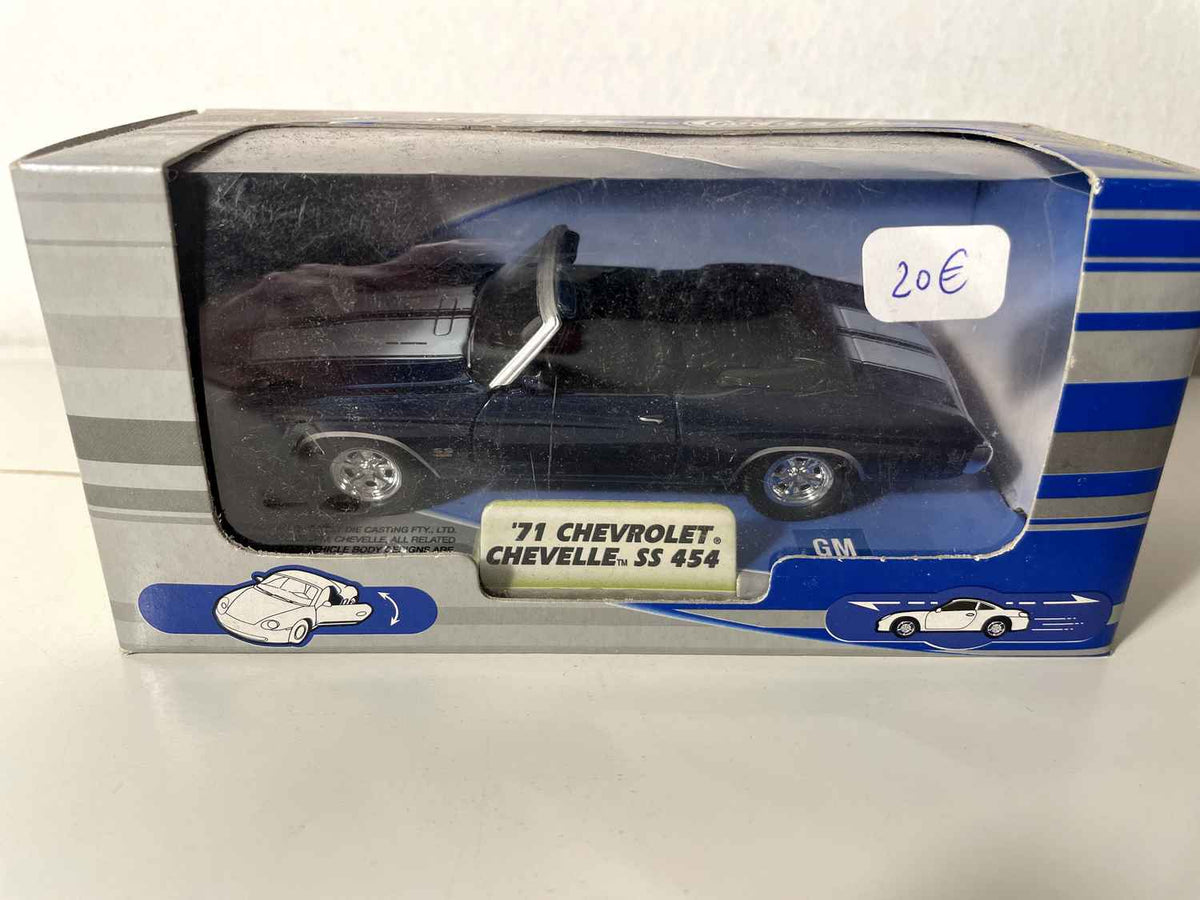Chevrolet Chevelle SS 454 Azul e Branco
