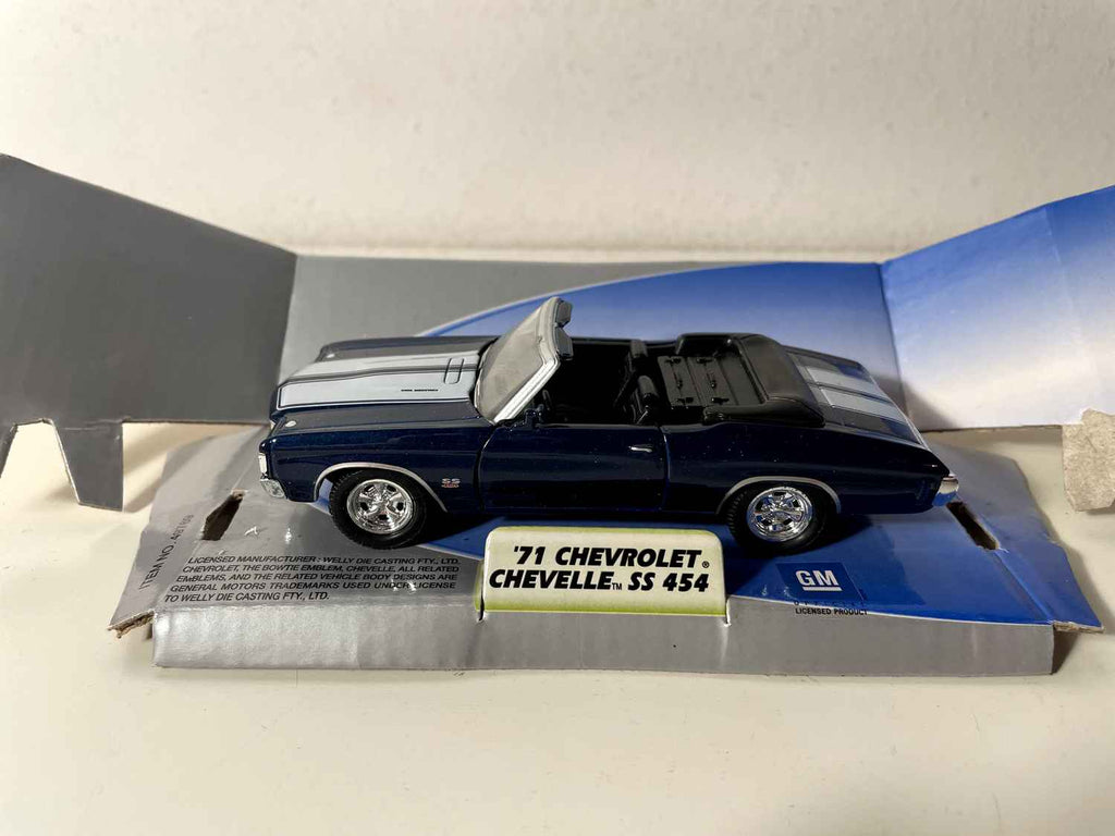 Chevrolet Chevelle SS 454 Azul e Branco