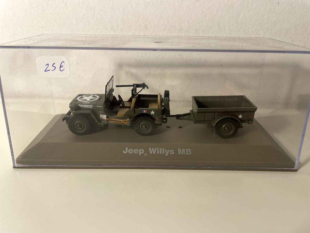 Jeep Willys MB en zijn aanhanger van de 2e DB - Atlas