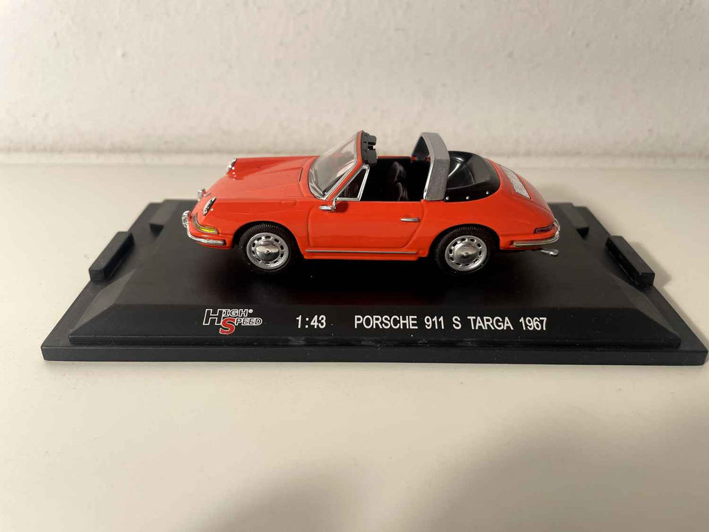 Porsche 911 S Targa orange de 1967 (Tauxycars)