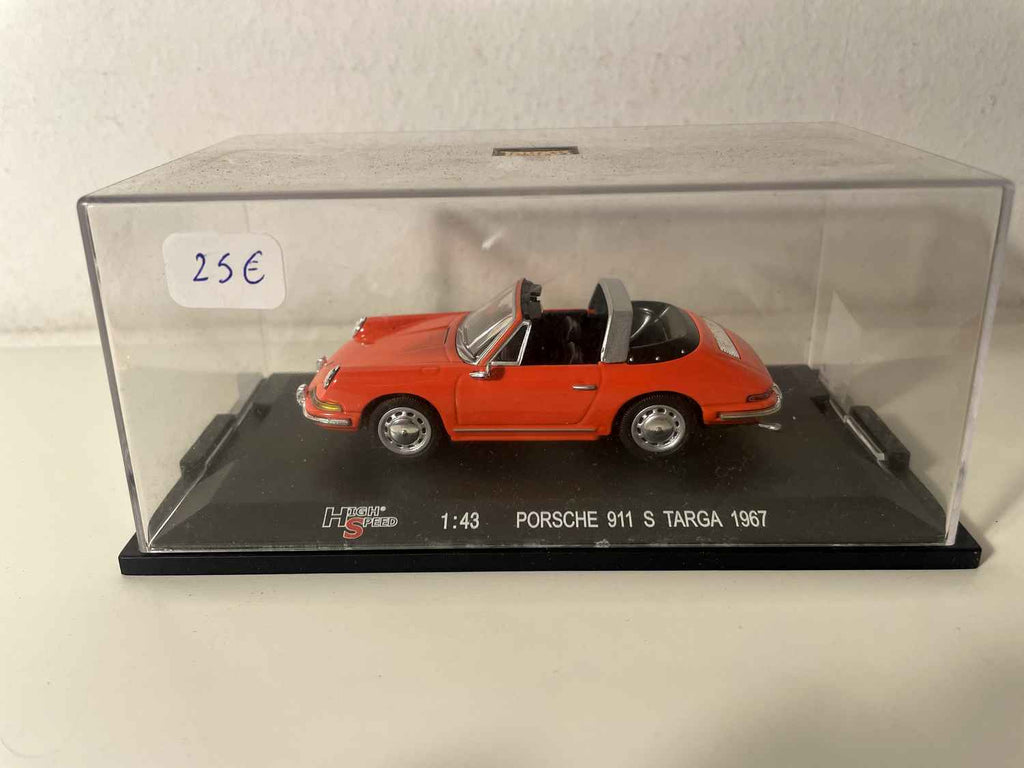 Porsche 911 S Targa orange de 1967 (Tauxycars)