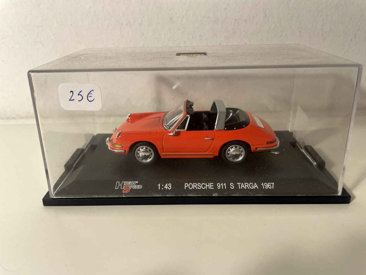 Porsche 911 S Targa orange de 1967 (Tauxycars)