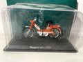 Mobylette Peugeot 103l orange de 1972 (échelle 1/18ème)